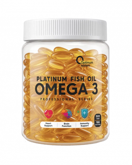 Omega-3 Platinum Fish Oil 500 капсул